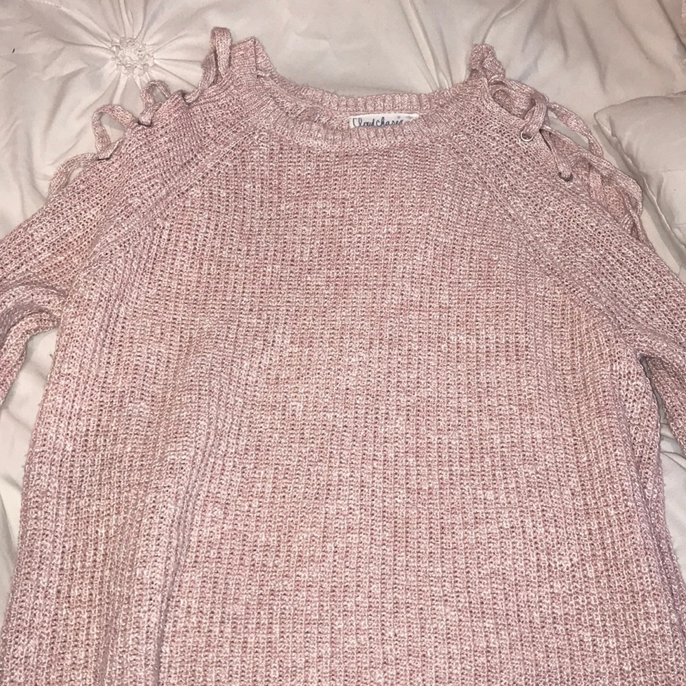 Pink sweater